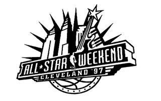 ALL STAR NBA WEEKEND CLEVELAND '97 logo