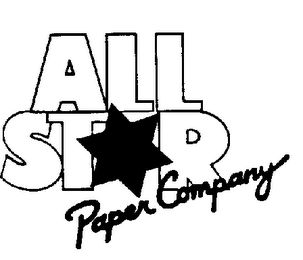 ALL STAR PAPER COMPANY logo