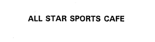 ALL STAR SPORTS CAFE logo