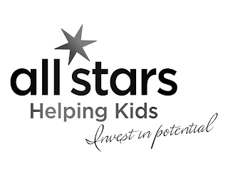 ALL STARS HELPING KIDS INVEST IN POTENTIAL logo