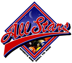 ALL STARS SPORTS BAR GRILL TIL 4AM logo