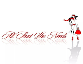ALL THAT SHE NEEDS logo