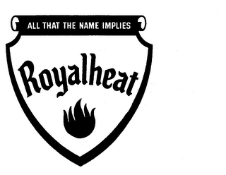 ALL THAT THE NAME IMPLIES ROYALHEAT logo