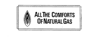 ALL THE COMFORTS OF NATURAL GAS logo