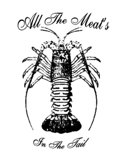 ALL THE MEAT'S IN THE TAIL logo