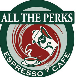 ALL THE PERKS ESPRESSO CAFE logo