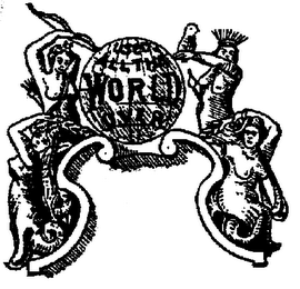 ALL THE WORLD OVER logo