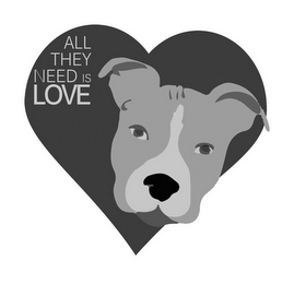 ALL THEY NEED IS LOVE logo