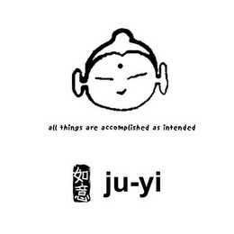 ALL THINGS ARE ACCOMPLISHED AS INTENDED JU-YI logo