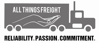 ALL THINGS FREIGHT RELIABILITY. PASSION. COMMITMENT logo