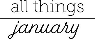 ALL THINGS JANUARY logo
