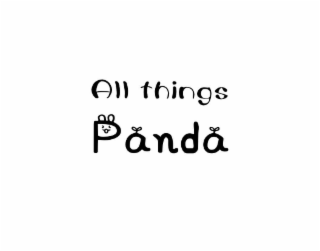 ALL THINGS PANDA logo