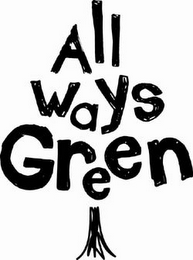 ALL WAYS GREEN logo