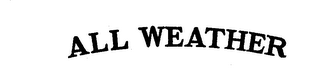 ALL WEATHER logo