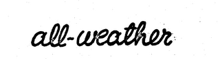 ALL-WEATHER logo