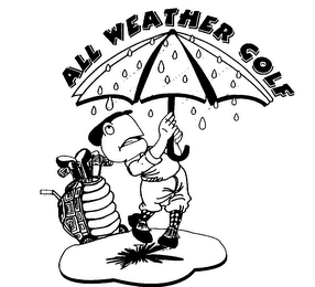ALL WEATHER GOLF logo