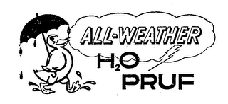 ALL-WEATHER H2O PRUF logo