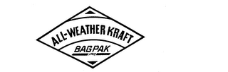 ALL-WEATHER KRAFT BAGPAK INC