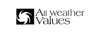 ALL WEATHER VALUES logo