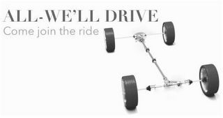 ALL-WE'LL DRIVE COME JOIN THE RIDE logo