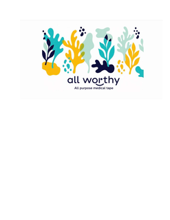 ALL WORTHY ALL PURPOSE MEDICAL TAPE logo