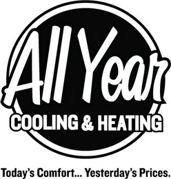 ALL YEAR COOLING & HEATING TODAY'S COMFORT... YESTERDAY'S PRICES. logo