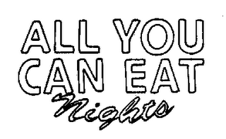 ALL YOU CAN EAT NIGHTS logo