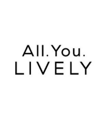 ALL. YOU. LIVELY logo