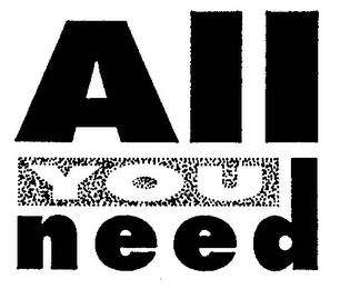 ALL YOU NEED logo