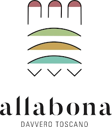 ALLA BONA DAVVERO TOSCANO logo