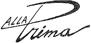 ALLA PRIMA logo