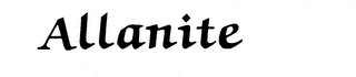 ALLANITE logo