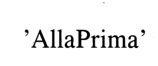 'ALLAPRIMA' logo