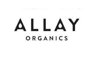 ALLAY ORGANICS logo