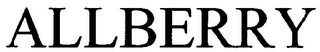 ALLBERRY logo