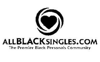 ALLBLACKSINGLES.COM THE PREMIER BLACK PERSONALS COMMUNITY logo