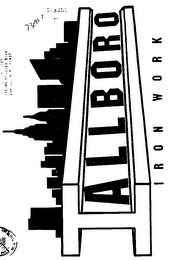 ALLBORO IRON WORK logo