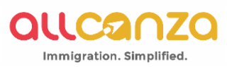 ALLCANZA IMMIGRATION. SIMPLIFIED. logo