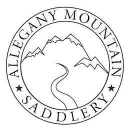 ALLEGANY MOUNTAIN SADDLERY logo