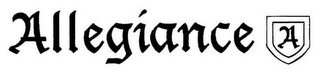 ALLEGIANCE A logo