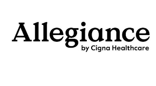 ALLEGIANCE BY CIGNA HEALTHCARE logo