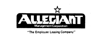 ALLEGIANT MANAGEMENT CORPORATION "THE EMPLOYEE LEASING COMPANY" logo