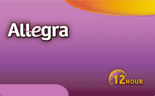 ALLEGRA 12 HOUR logo