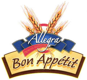 ALLEGRA QUALITA SUPERIORE BON APPETIT logo