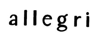 ALLEGRI logo