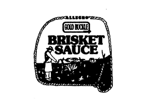 ALLEGRO GOLD BUCKLE BRISKET SAUCE logo