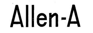 ALLEN-A logo