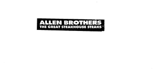ALLEN BROTHERS THE GREAT STEAKHOUSE STEAKS logo