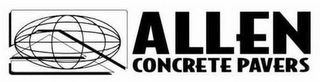 ALLEN CONCRETE PAVERS logo