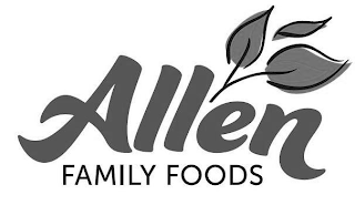 ALLEN FAMILY FOODS logo